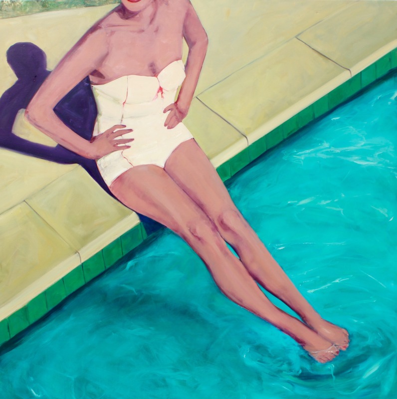 Poolside Beauty