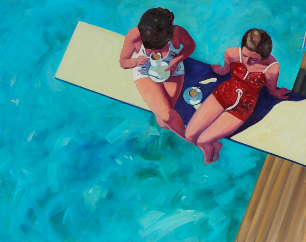 Diving Board Tea for Two